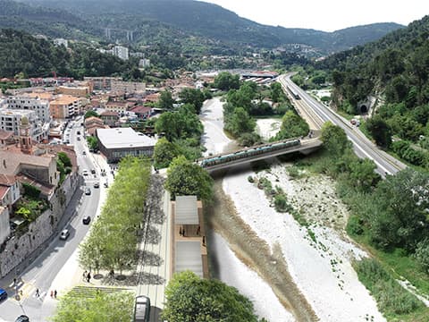 Tram : la Métropole lance la Ligne 5 de la vallée des Paillons