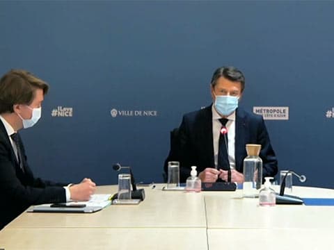 Déferlante Covid : Christian Estrosi tire la sonnette d'alarme