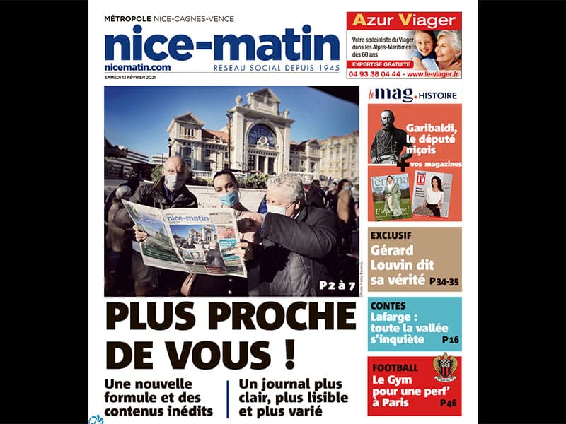 Nice-Matin : nouvelle formule et seconde étape