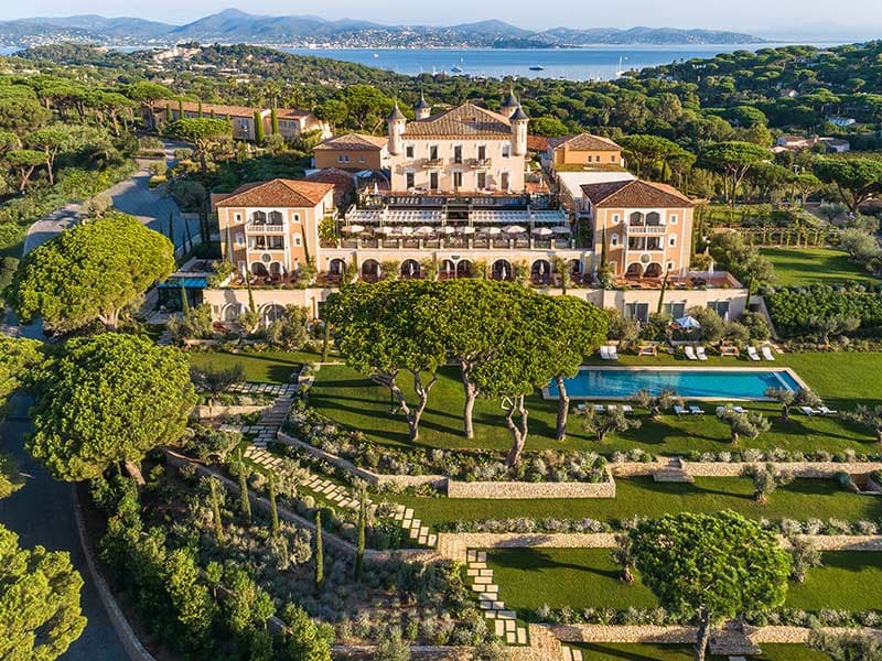 Château de la Messardière à Saint-Tropez : un palace engagé pour un luxe responsable 