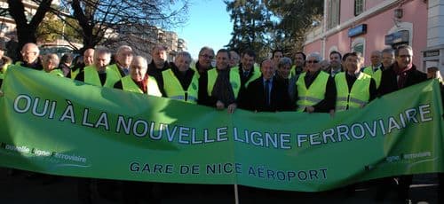 Nice : les chefs d’entreprise se mobilisent pour une Nouvelle Ligne Ferroviaire