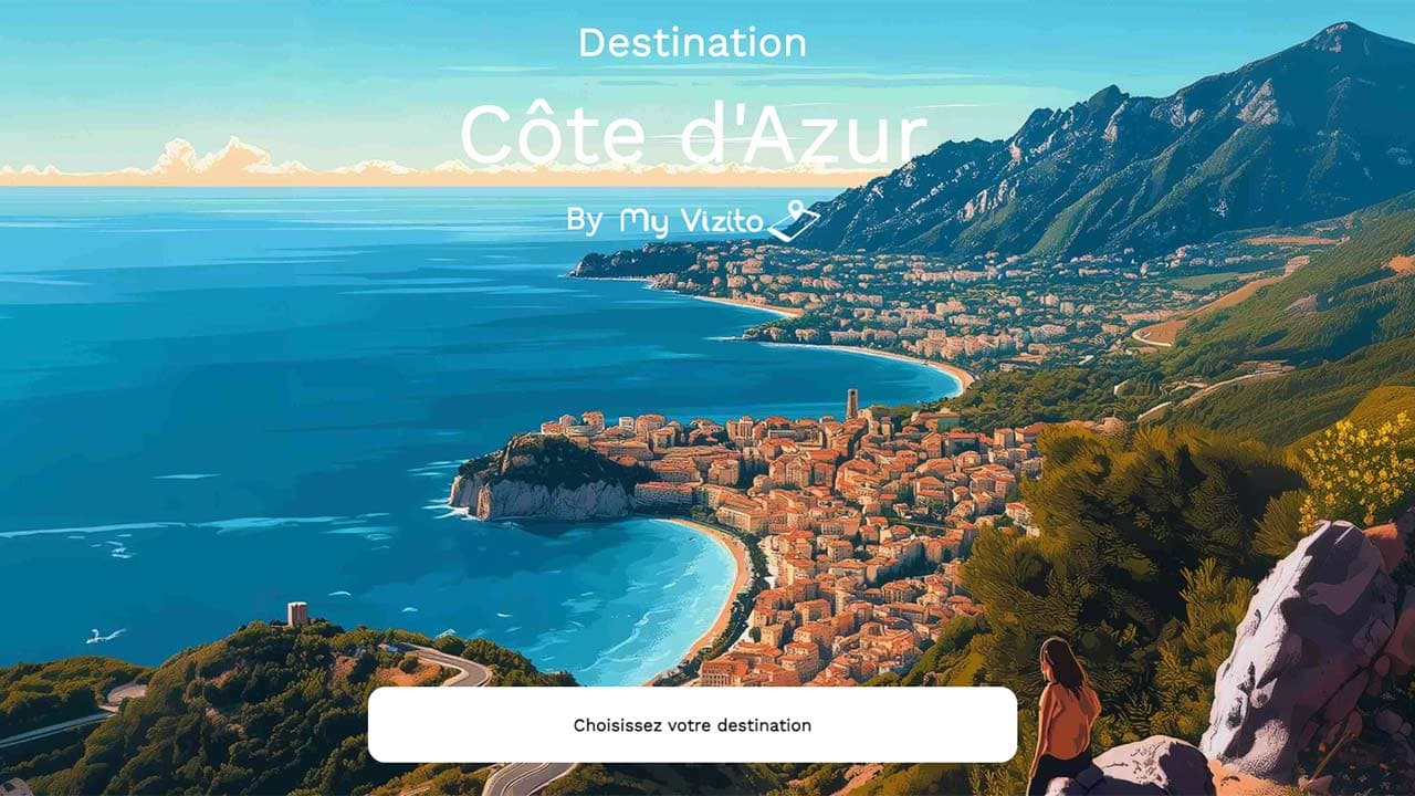 “My Vizito Côte d'Azur” : une appli pour des parcours sur mesure
