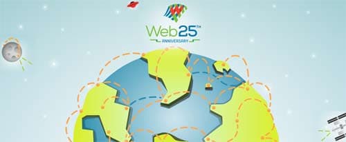 Anniversaire : le World Wide Web a 25 ans aujourd'hui