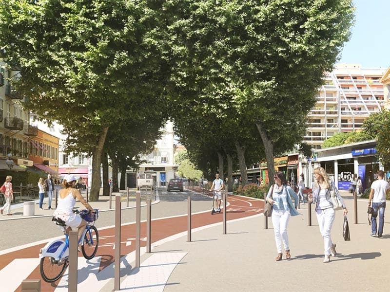 Nice verte : deux nouveaux axes de respiration en cœur de ville