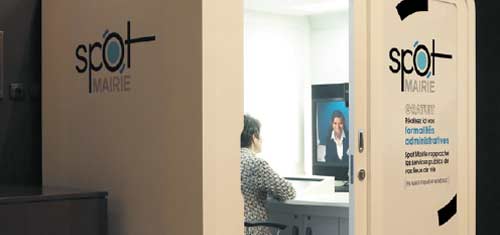 "Spot Mairie" : la première cabine de mairie virtuelle inaugurée à Nice
