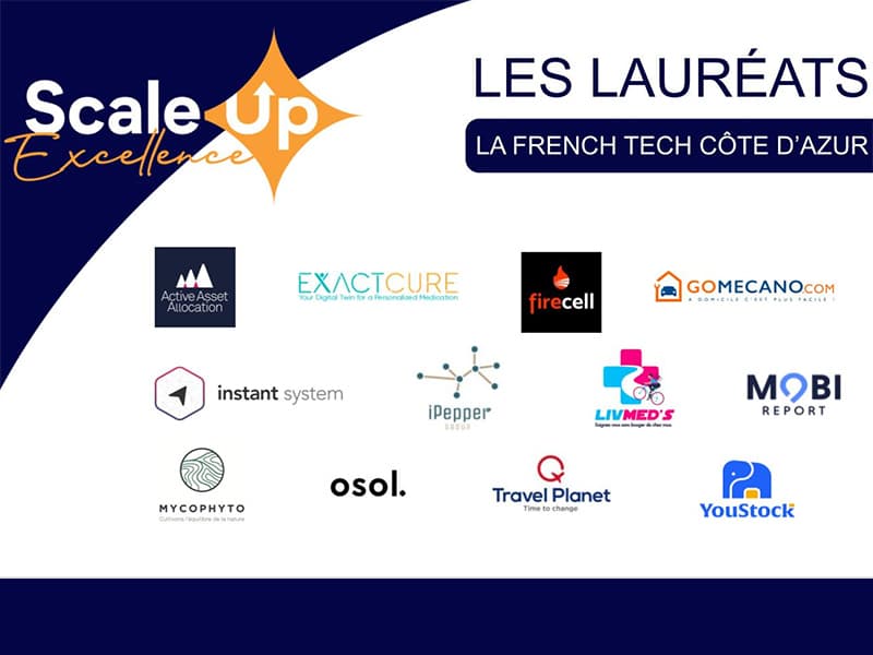 French Tech Côte d’Azur : les dix lauréats de Scale Up Excellence