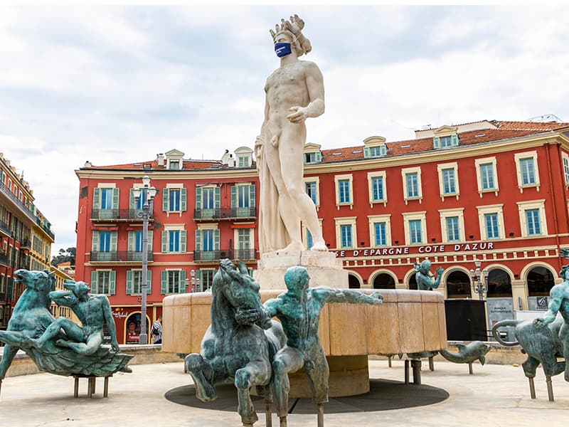 Covid-19 : l'Apollon de Nice a aussi mis le masque
