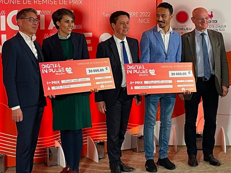 AMKbiotech et Livmed’s, lauréats de l’étape niçoise de Digital InPulse