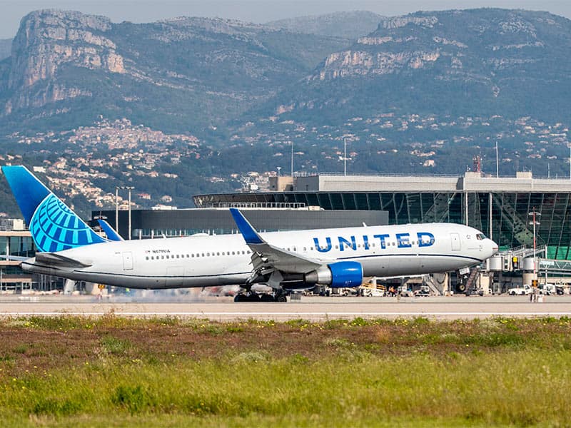 Aéroport : United Airlines pour la première fois à Nice
