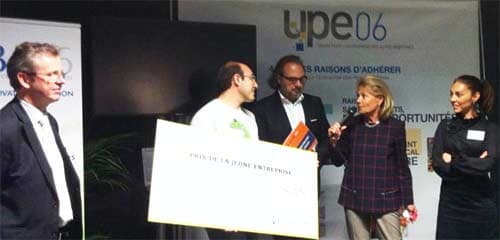 Reador (Sophia), prix de la Jeune Entreprise aux Entreprenariales