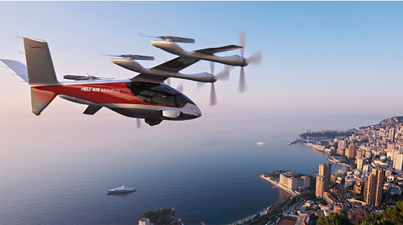 Des eVTOL, avions électriques à décollage vertical, à l’horizon 2028 sur la Côte