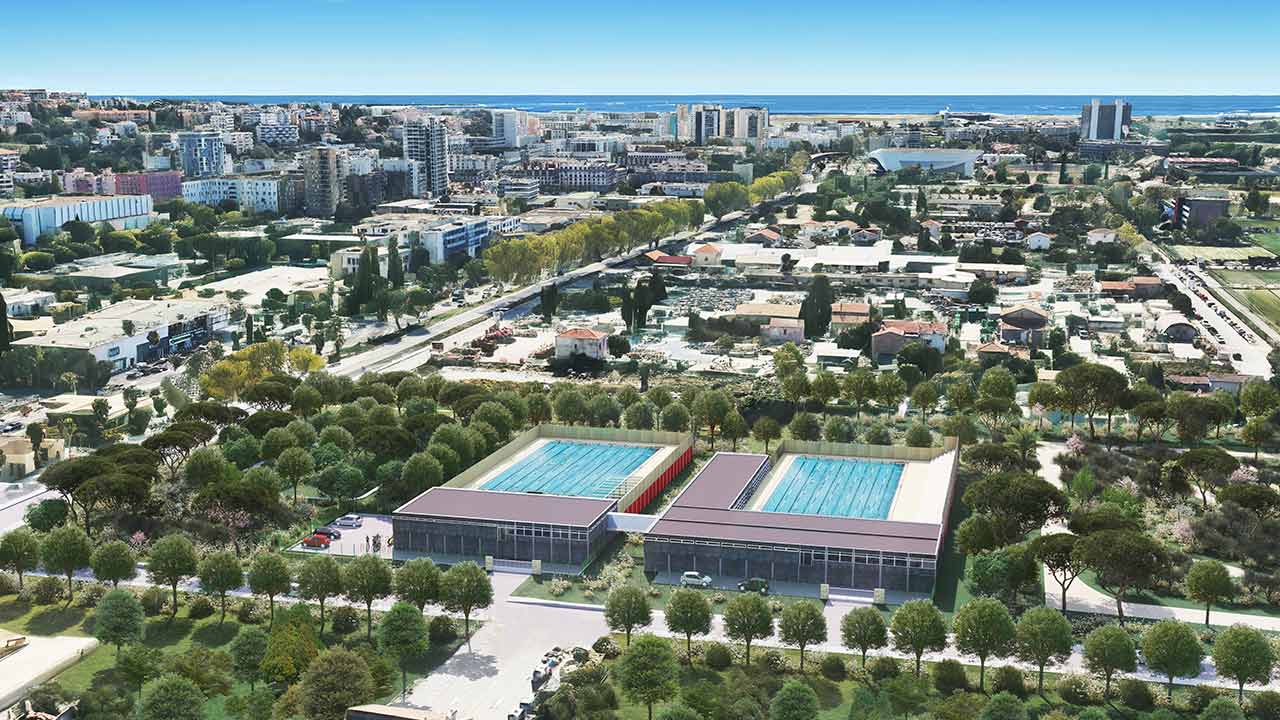 Nice : une piscine olympique grand public dans la Plaine du Var