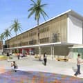 Première pierre pour le collège d'Antibes-les-Pins