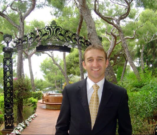 Thomas Mee, directeur des ventes du Grand-Hôtel du Cap-Ferrat