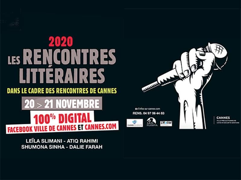 Rencontres littéraires de Cannes : Leïla Slimani et les autres en 100% digital