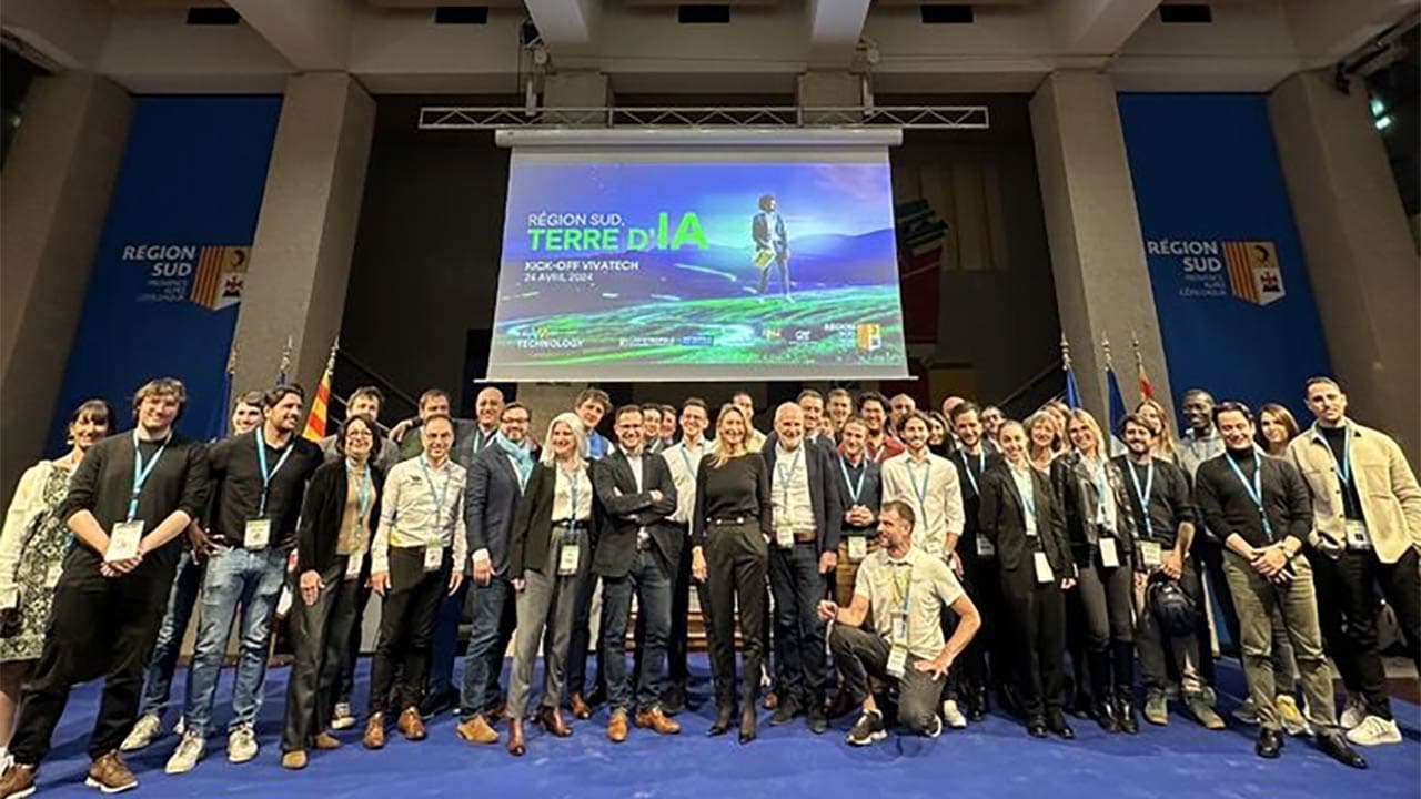 Vivatech : 13 startups azuréennes de l’IA sur le stand de la Région Sud