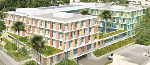 Le Centre Hospitalier d'Antibes s'adjoint une maison de retraite et une unité de soins palliatifs