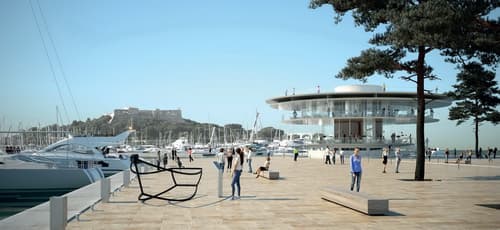 La métamorphose du Port d'Antibes vue par son architecte