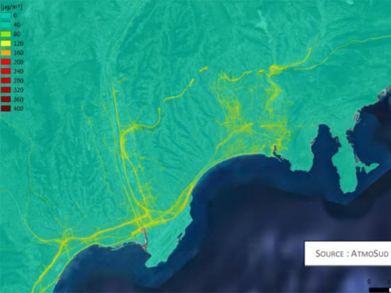Confinement : ces effets spectaculaires sur la pollution de l'air à Nice