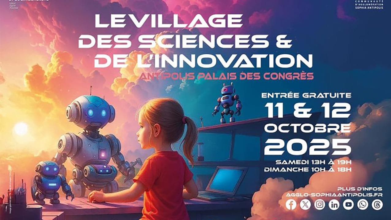 10e Village des Sciences et de l’Innovation à Juan : le monde de Sophia