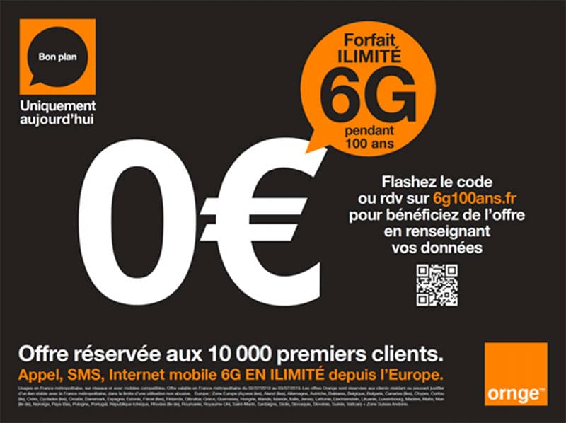 La "fake" offre d'Orange pour sensibiliser le public au "fishing"