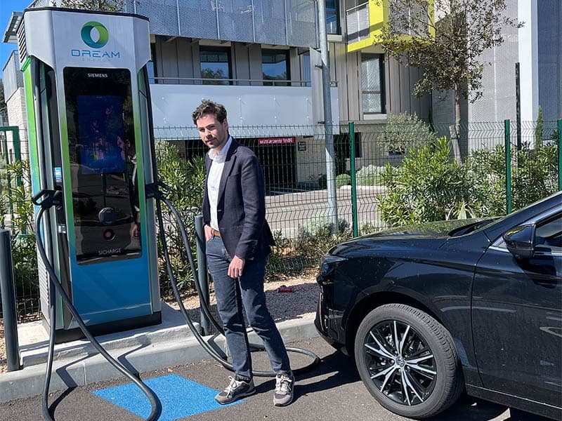 Dream Energy ouvre à Sophia une station de recharge exemplaire