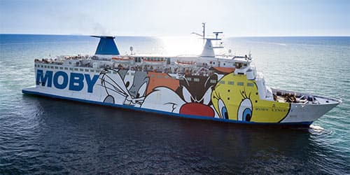 Maritime : Moby Lines mise sur le Nice-Bastia 