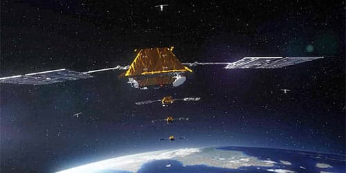 Thales Alenia Space : la 6ème grappe d'Iridium® NEXT est lancée