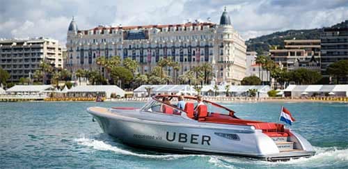 Cannes : et maintenant UberBOAT