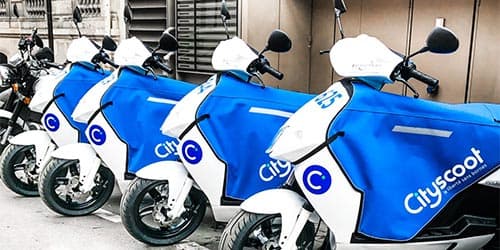 Cityscoot et ses scooters électriques partagés arrivent à Nice