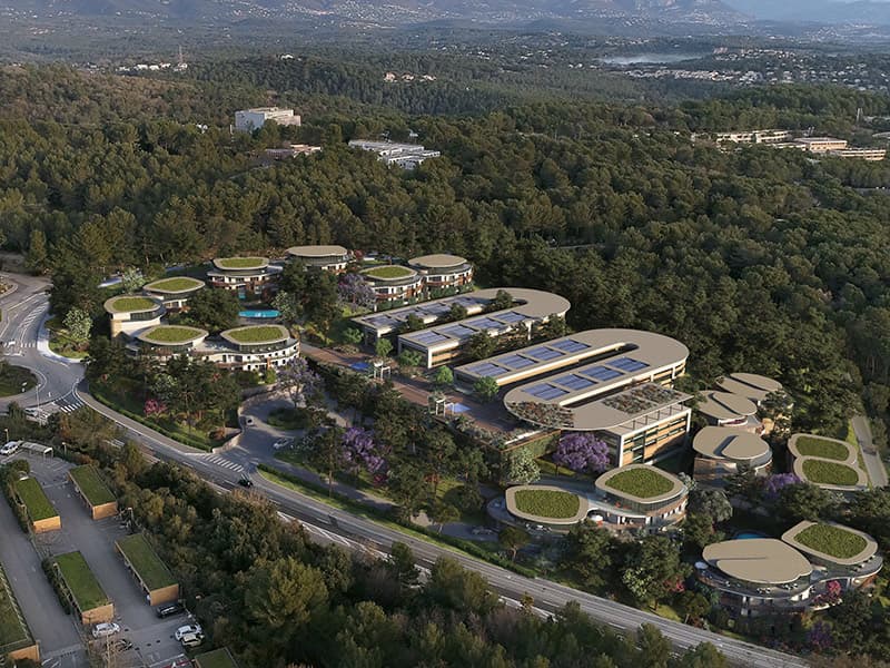 Sophia : la Canopée (30.000 m2), nouvel éco-quartier en gestation