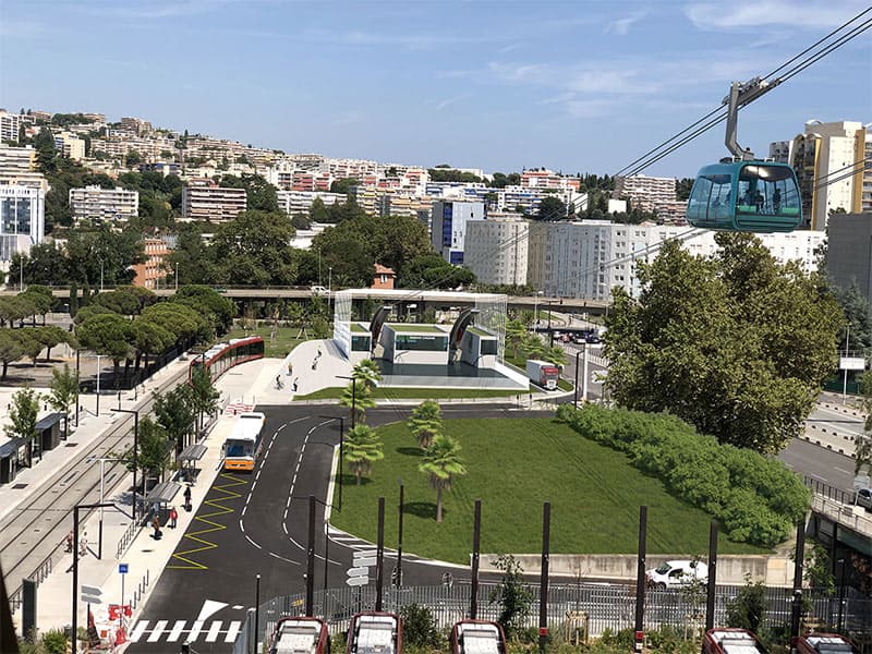 Métropole : le projet de téléphérique Nice-Saint-Laurent du Var démarre