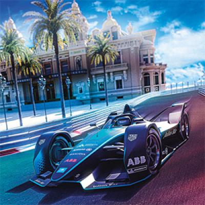 affiche e-Prix Monaco