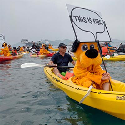 Cannes Lions Greenpeace Kayaks
